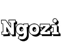 Ngozi snowing logo