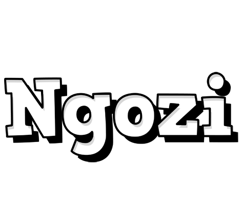 Ngozi snowing logo