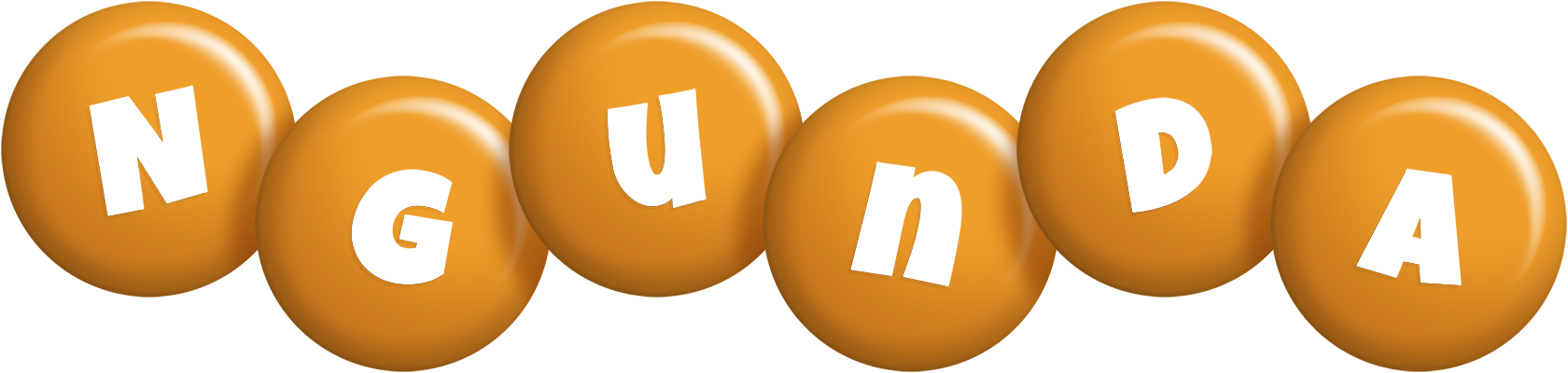 Ngunda candy-orange logo