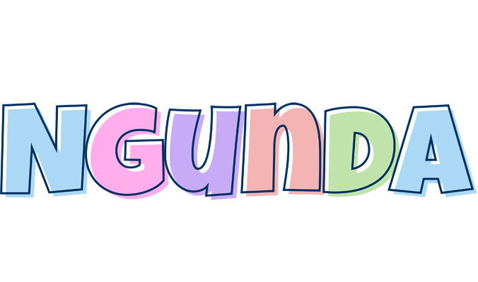 Ngunda pastel logo