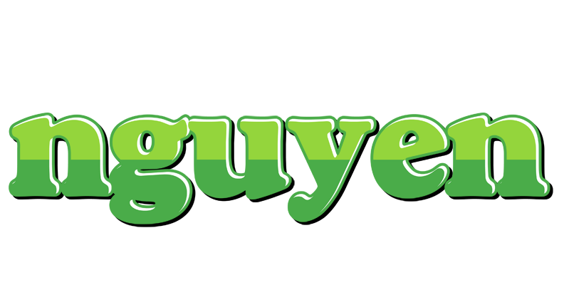 Nguyen apple logo