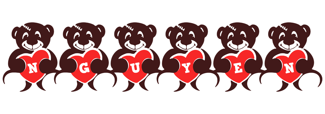 Nguyen bear logo