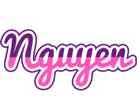 Nguyen cheerful logo