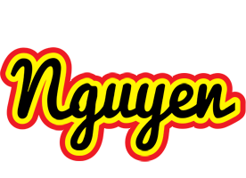 Nguyen flaming logo