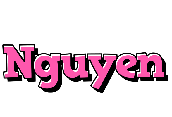 Nguyen girlish logo