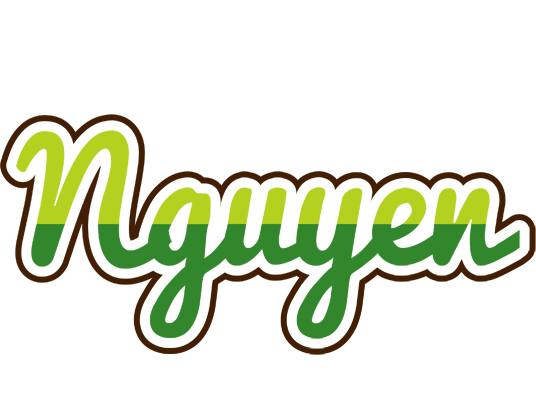 Nguyen golfing logo