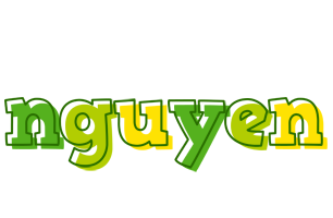 Nguyen juice logo