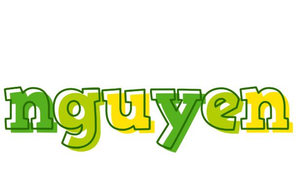 Nguyen juice logo