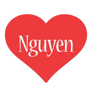 Nguyen love logo