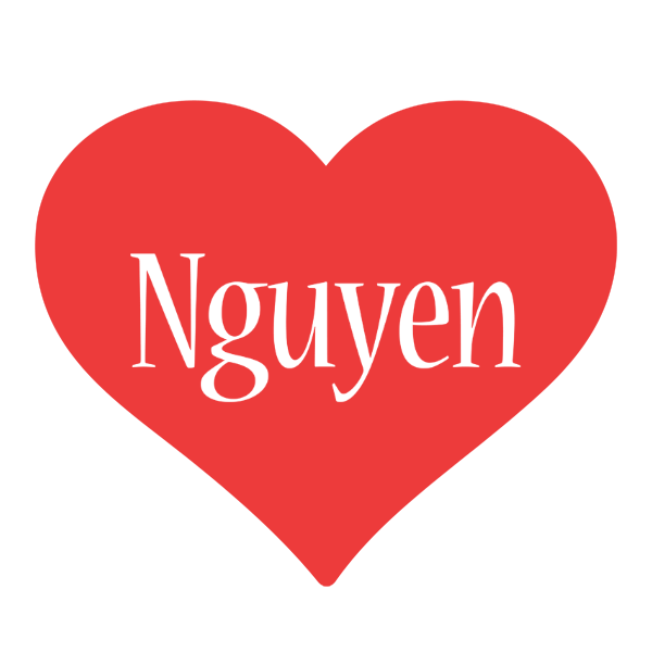 Nguyen love logo