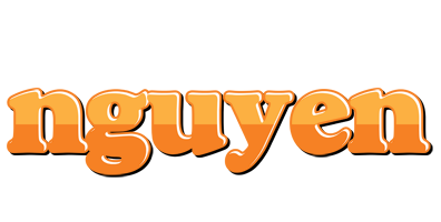 Nguyen orange logo