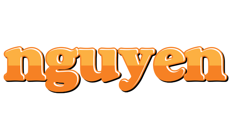 Nguyen orange logo