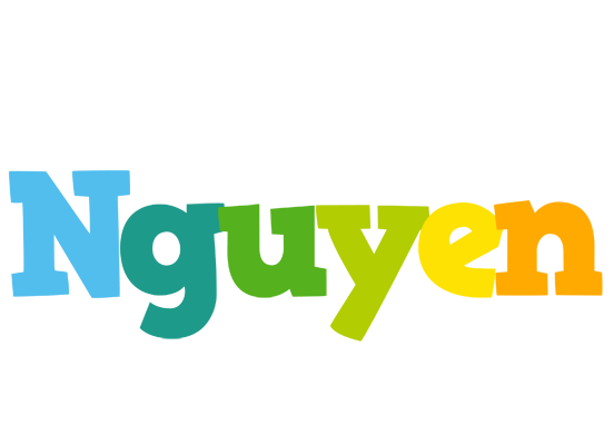 Nguyen rainbows logo