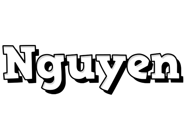 Nguyen snowing logo