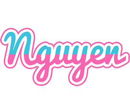 Nguyen woman logo