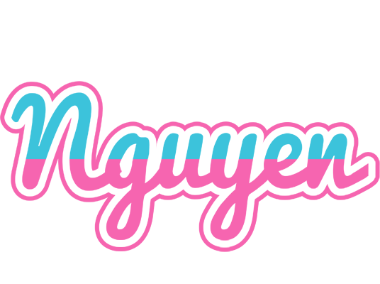 Nguyen woman logo
