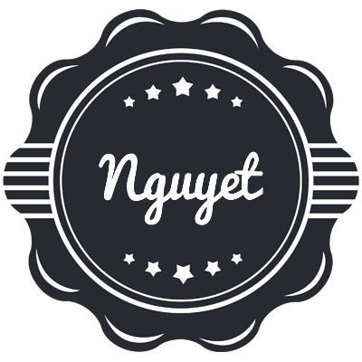Nguyet badge logo
