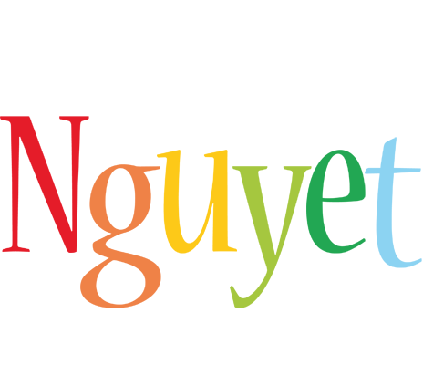 Nguyet birthday logo