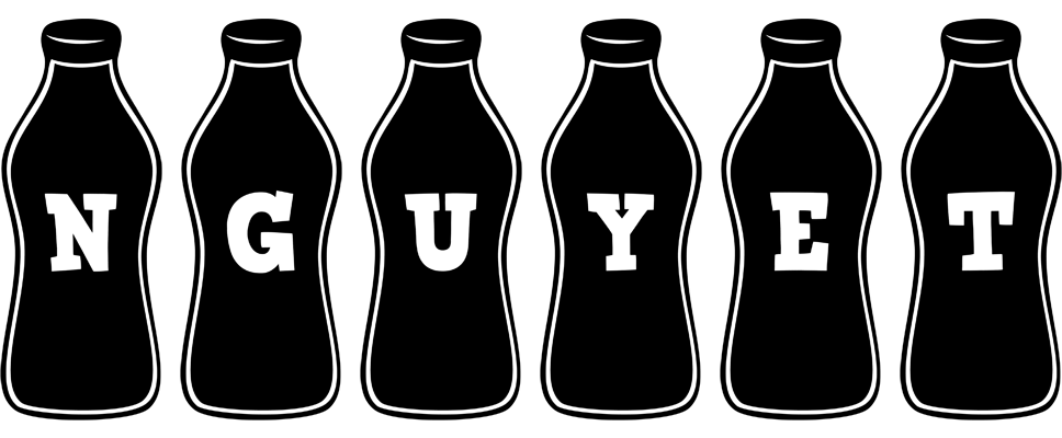 Nguyet bottle logo