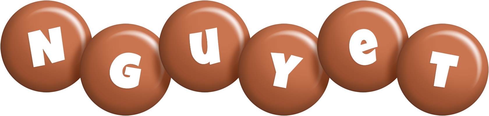Nguyet candy-brown logo