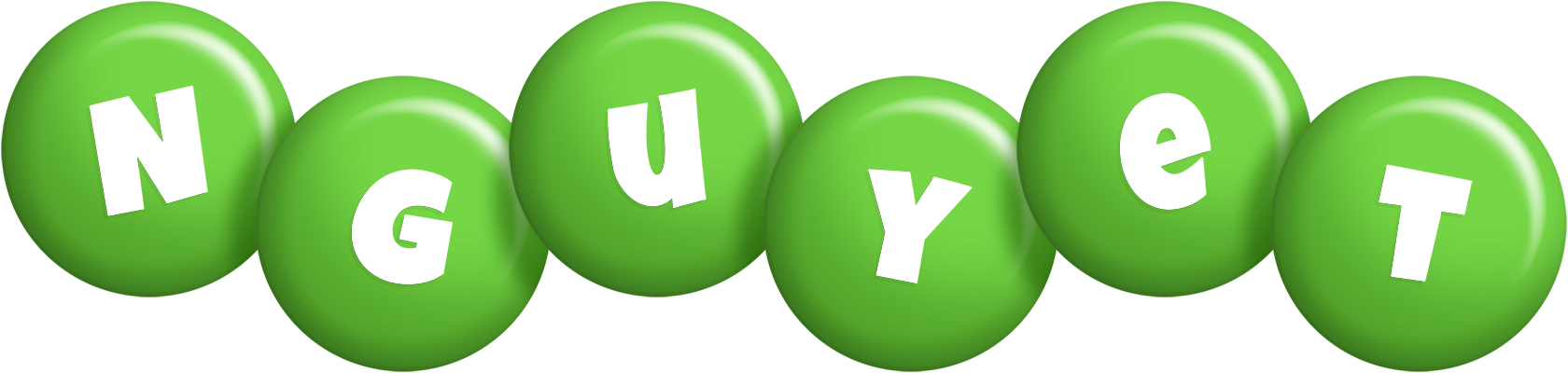 Nguyet candy-green logo
