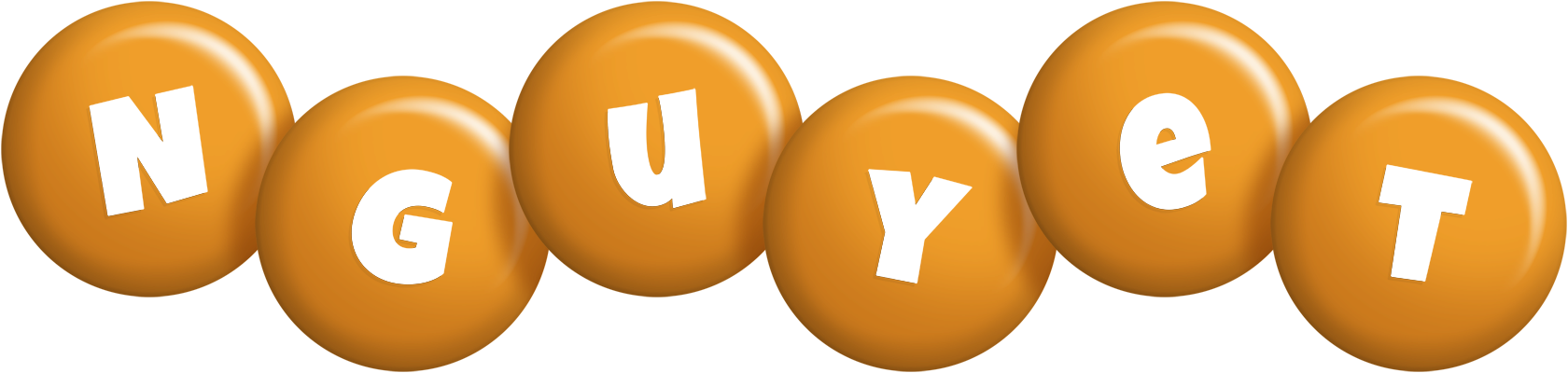 Nguyet candy-orange logo