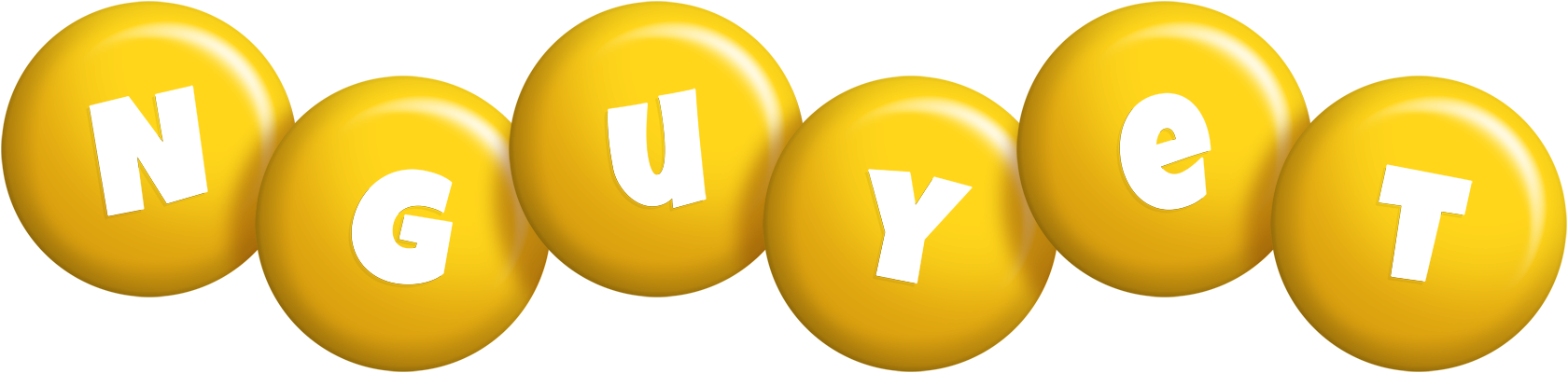 Nguyet candy-yellow logo