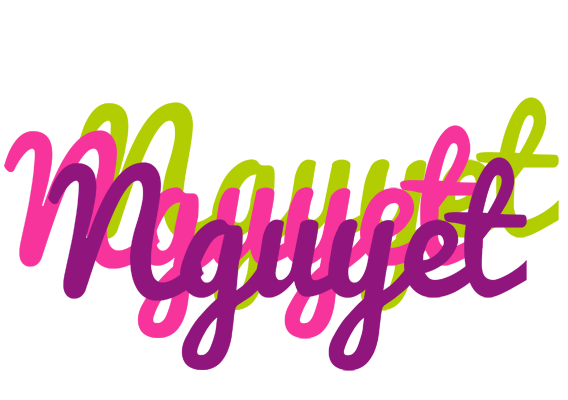 Nguyet flowers logo