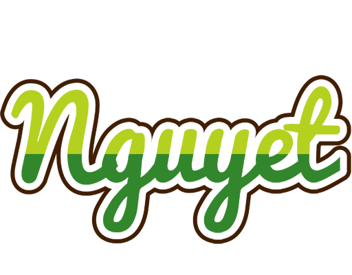 Nguyet golfing logo