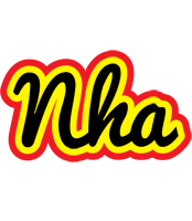 Nha flaming logo