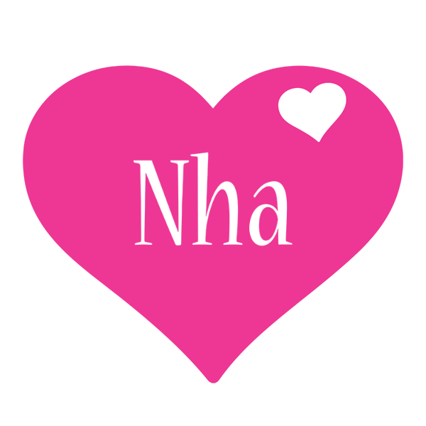 Nha love-heart logo