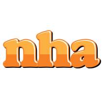 Nha orange logo