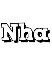 Nha snowing logo