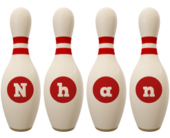 Nhan bowling-pin logo