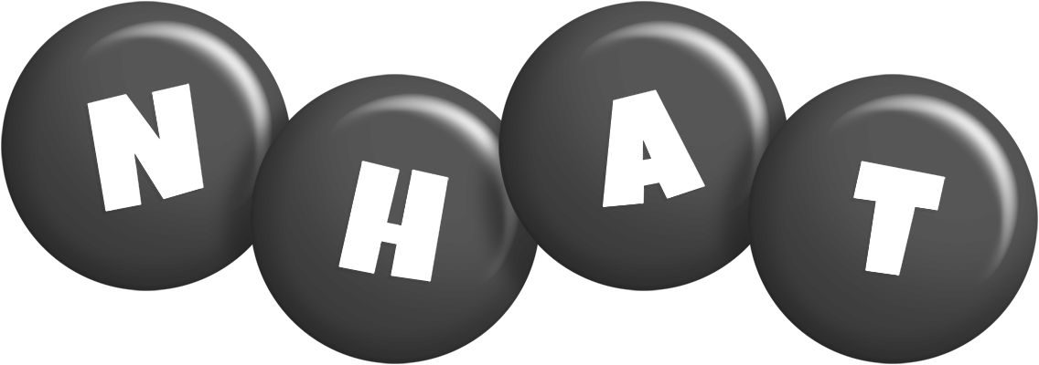 Nhat candy-black logo