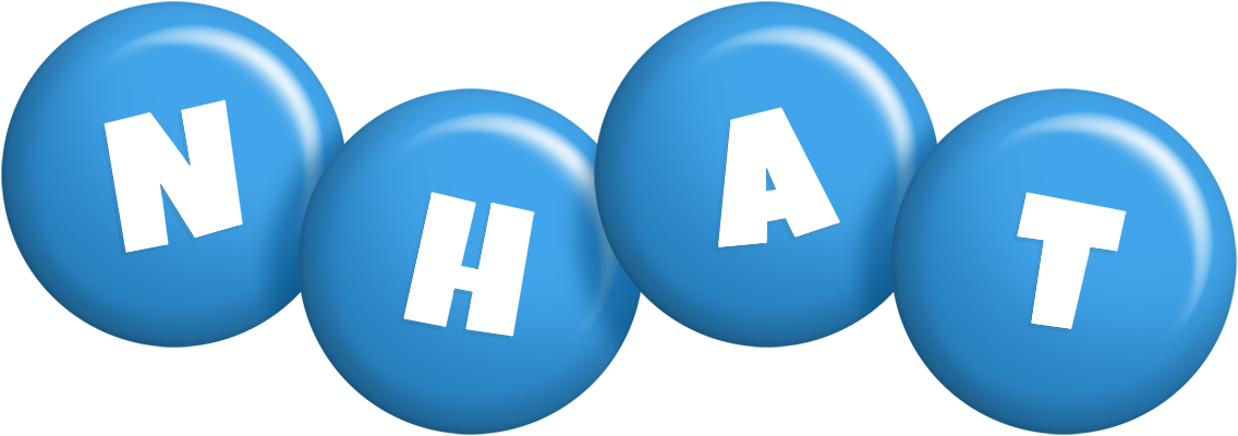 Nhat candy-blue logo