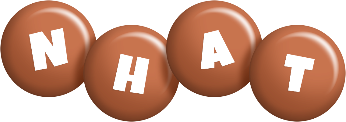 Nhat candy-brown logo