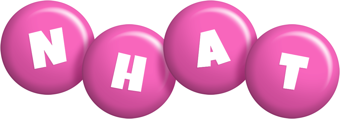 Nhat candy-pink logo