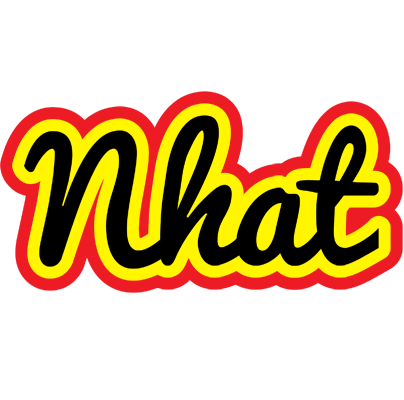Nhat flaming logo