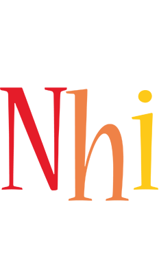 Nhi birthday logo