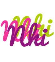 Nhi flowers logo