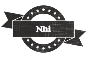 Nhi grunge logo