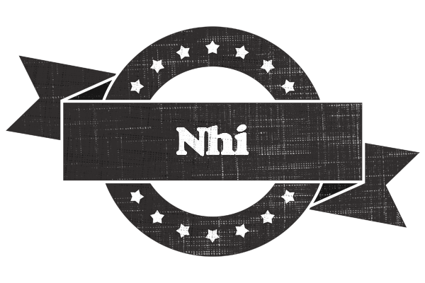 Nhi grunge logo