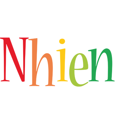 Nhien birthday logo
