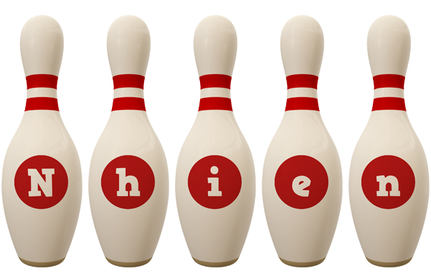 Nhien bowling-pin logo