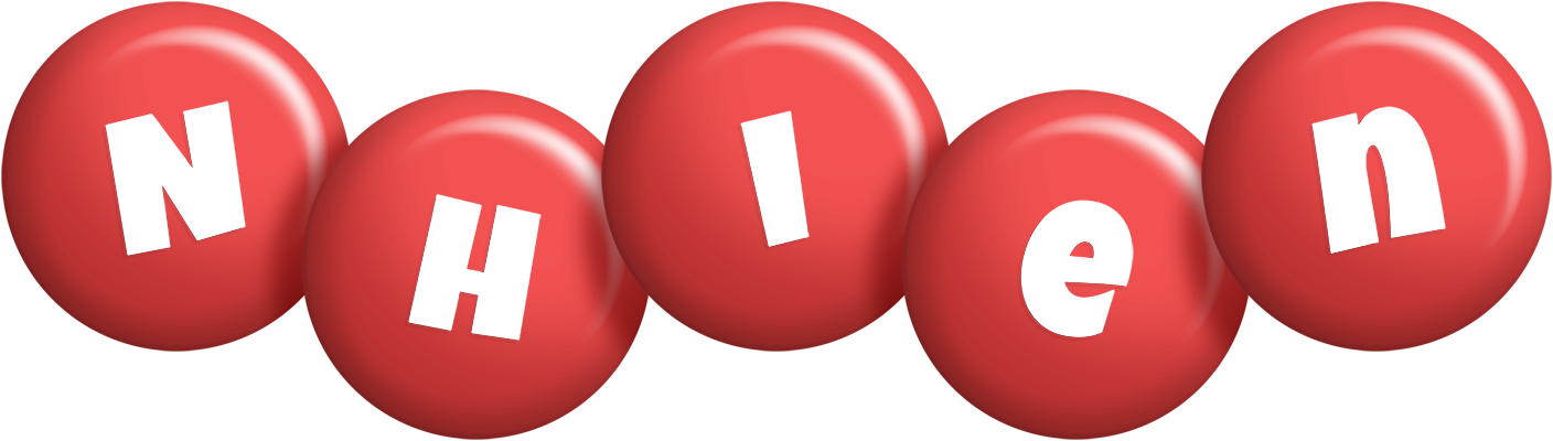 Nhien candy-red logo
