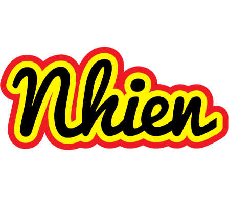 Nhien flaming logo