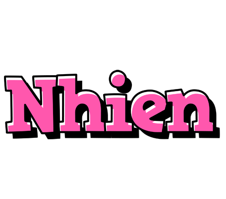 Nhien girlish logo