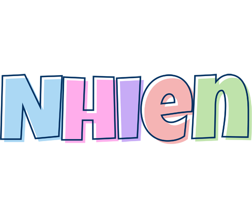 Nhien pastel logo