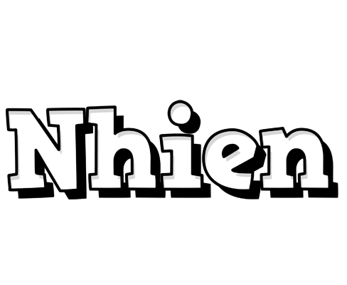 Nhien snowing logo
